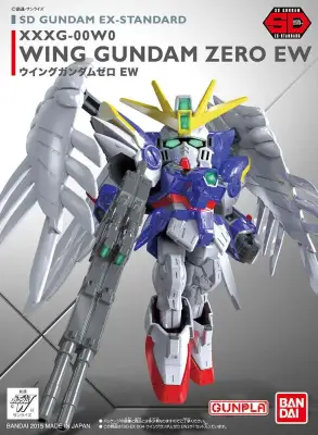 Maquette Gundam sd wing zero ew ex std 004